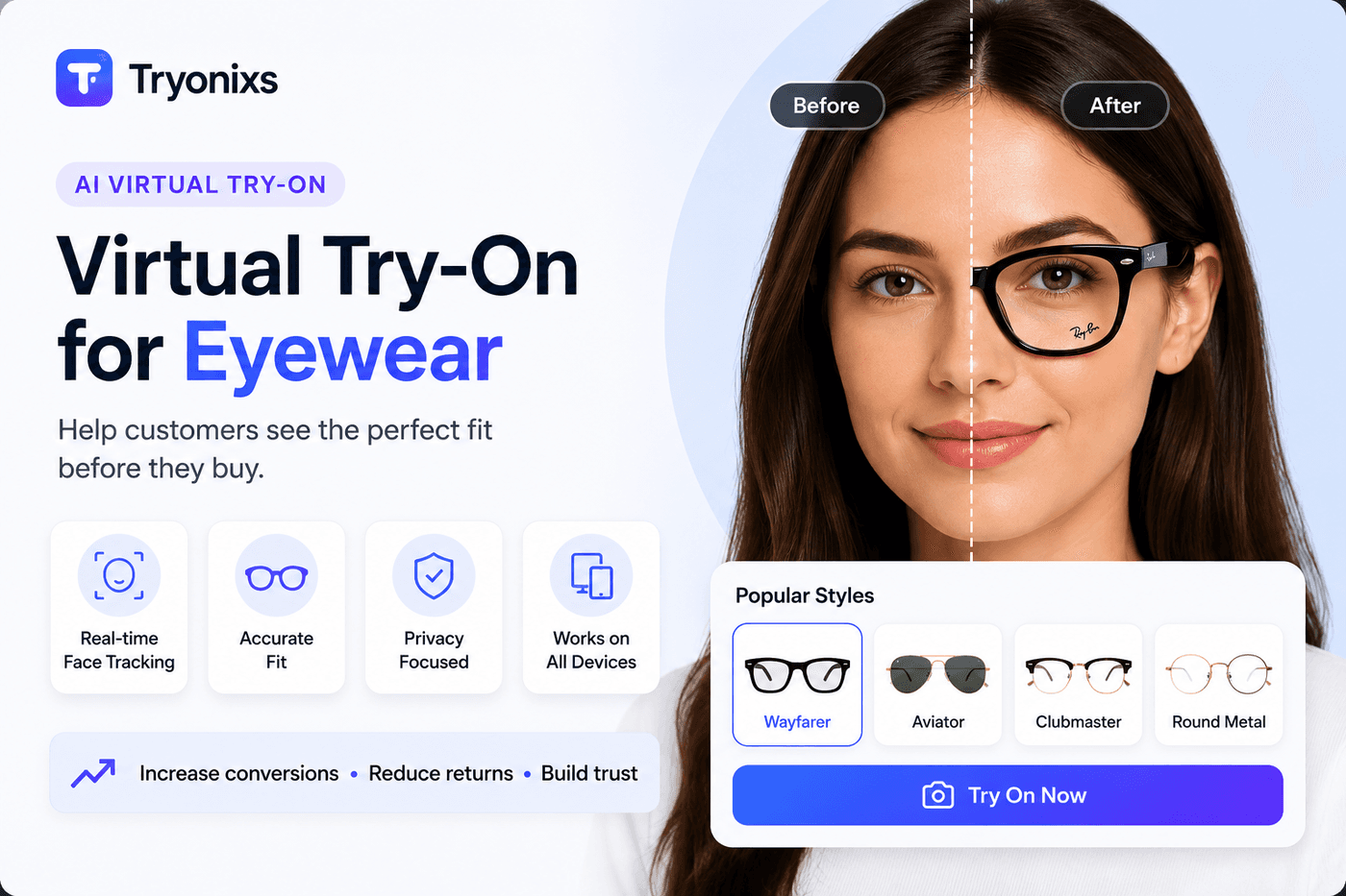 Magento & Adobe Commerce Try-On — Tryonixs virtual try-on preview