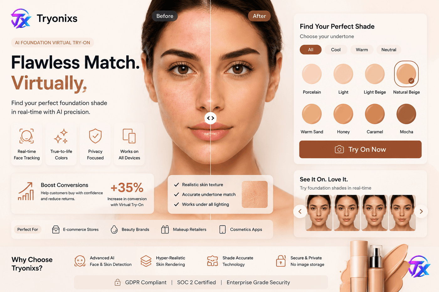 L'Oréal virtual try-on — preview 4