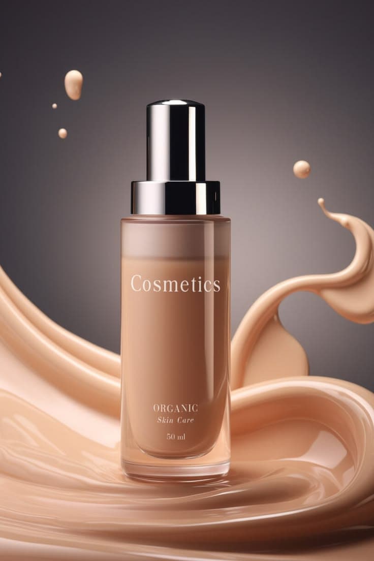 Warm Beige Glow foundation shade for virtual try-on